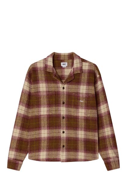 CAMICIA UOMO OBEY MOSS GREEN