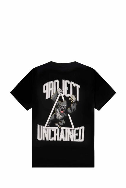 T-SHIRT UOMO PROJ3CT UNCHAINED BLACK
