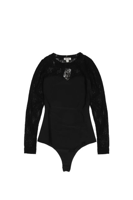 BODY ICHI IABAKONI BODYSTOCKING BLACK
