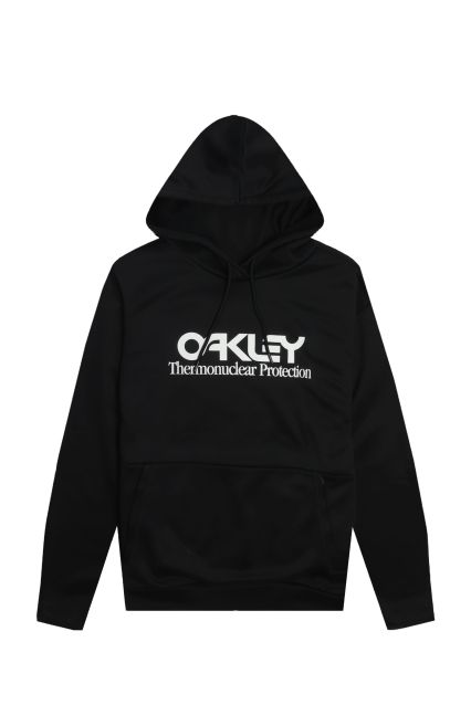 RIDER LONG 2.0 HOODIE BLACK/WHITE-022