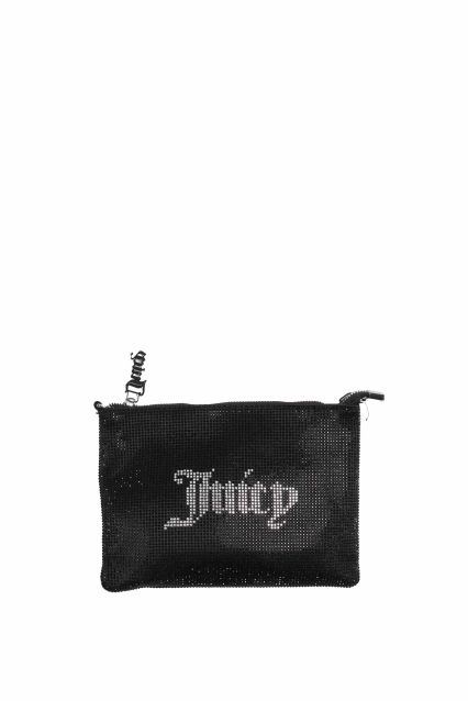 BORSA JUICY COUTURE MIA FLAT POUCH BLACK
