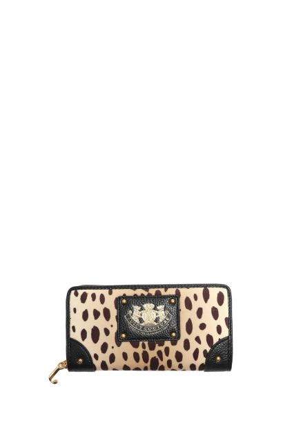 PORTAFOGLIO JUICY COUTURE DAYDREAMER L. ZIP WALLET ANIMALIER
