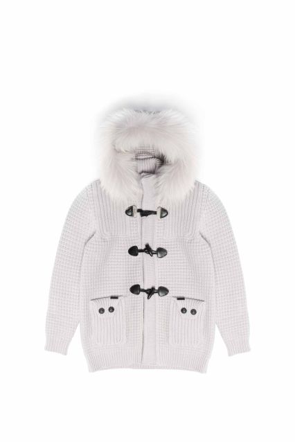 GIUBBOTTO UOMO BARK SHORT DUFFLE COAT W/MOURMASKY GHIACCIO