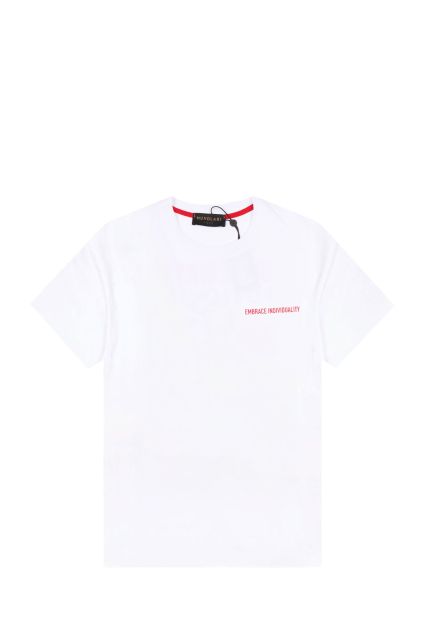 T-SHIRT UOMO NUVOLARI UNIQUE BIANCO