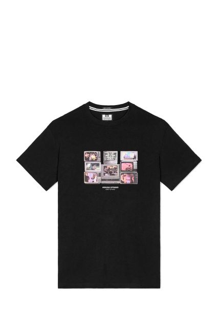 T-SHIRT UOMO WEEKEND OFFENDER VISION BLACK