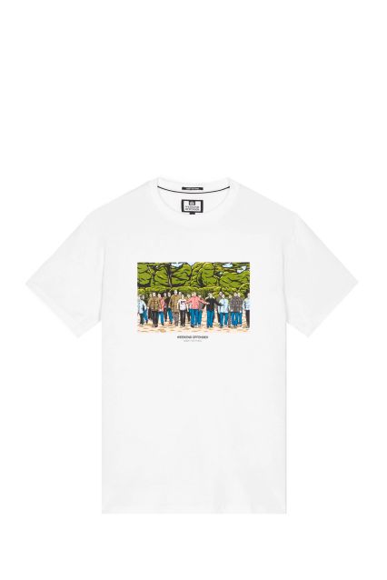 T-SHIRT UOMO WEEKEND OFFENDER GSE WHITE