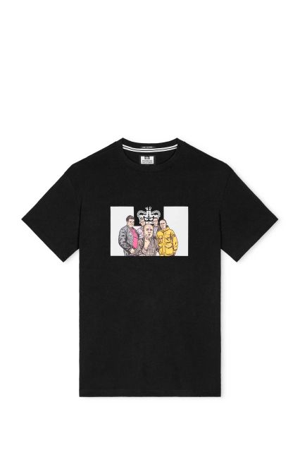 T-SHIRT UOMO WEEKEND OFFENDER T.I.E BLACK