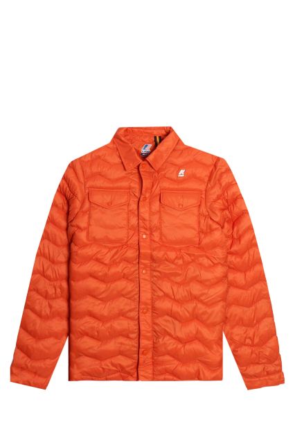 PIUMINO UOMO K-WAY VALEO ECO WARM ORANGE COPPER