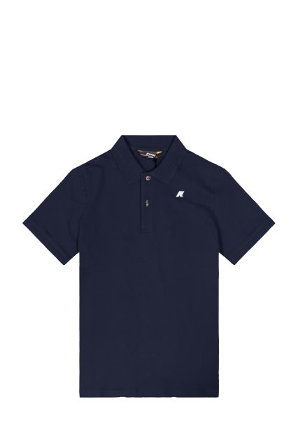 POLO UOMO K-WAY VINNIE PIQUE BLUE DEPHT