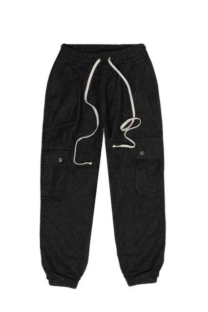 PANTALACCIO UOMO RAYZ RIBEIRA DENIM NERO
