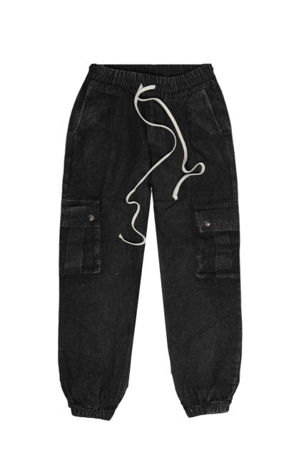 PANTALACCIO UOMO RAYZ RIBEIRA DENIM GRIGIO