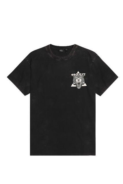 T-SHIRT UOMO PROJ3CT TIGER 3 BLK ACID