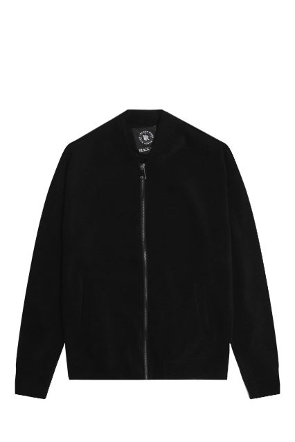 BOMBER UOMO BLACK RAGS AIKO NERO