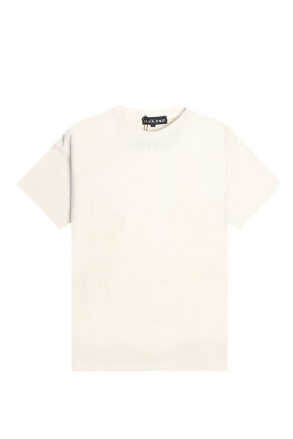 T-SHIRT UOMO BLACK RAGS KYOTO PANNA