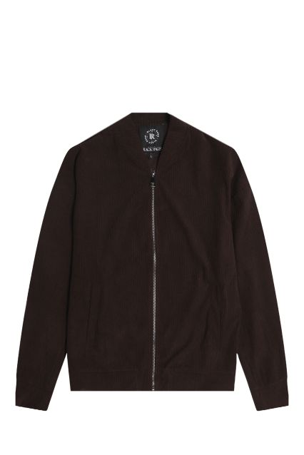 BOMBER UOMO BLACK RAGS KAWASAKI MARRONE