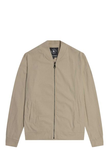 BOMBER UOMO BLACK RAGS KAWASAKI BEIGE