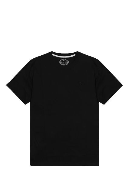 T-SHIRT UOMO NUVOLARI GHOST NERO