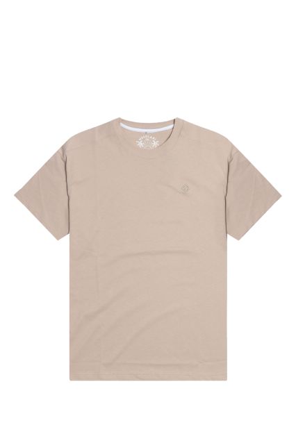 T-SHIRT UOMO NUVOLARI GHOST SABBIA