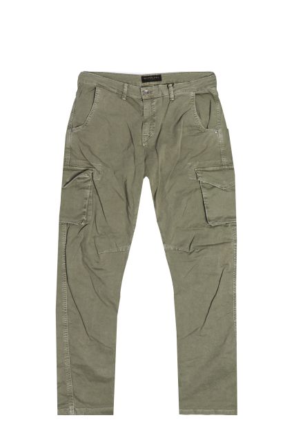 PANTALONE CARGO UOMO NUVOLARI D-FURY VERDE SALVIA