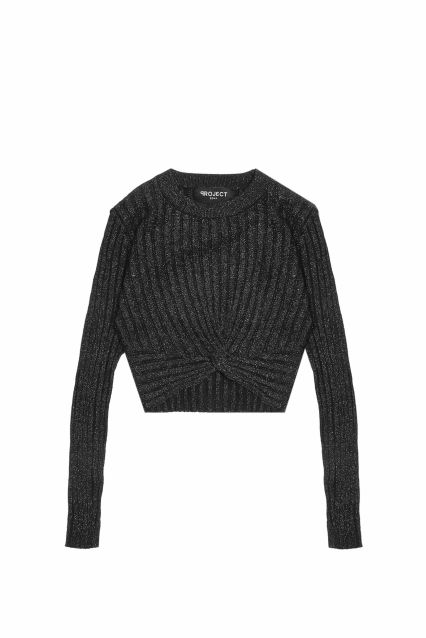 MAGLIA DONNA PROJ3CT BRILLI BLACK