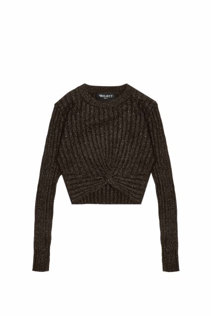 MAGLIA DONNA PROJ3CT BRILLI COFFEE