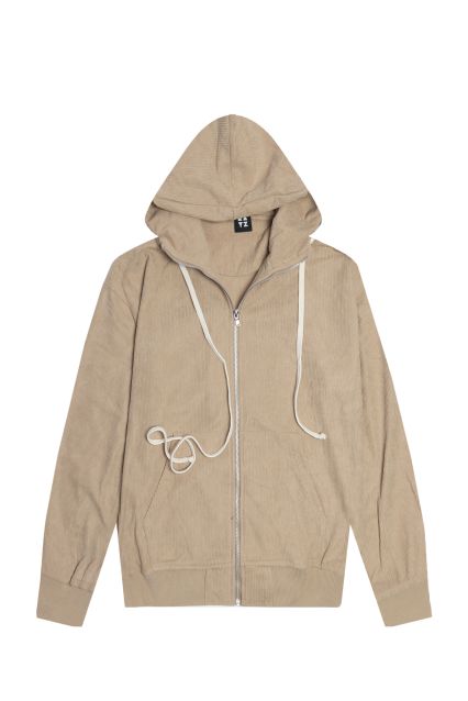FELPA UOMO RAYZ VELHO CON CAPPUCCIO BEIGE