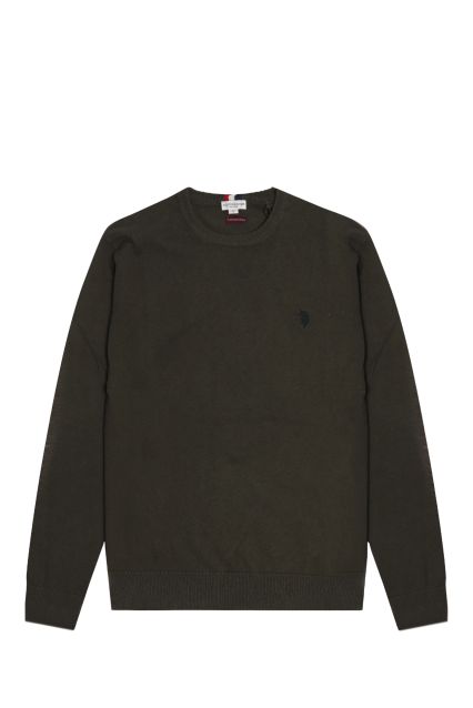 MAGLIA UOMO U.S.POLO LEON VERDE