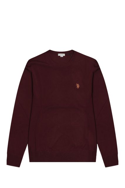 MAGLIA UOMO U.S.POLO VALT BORDEAUX