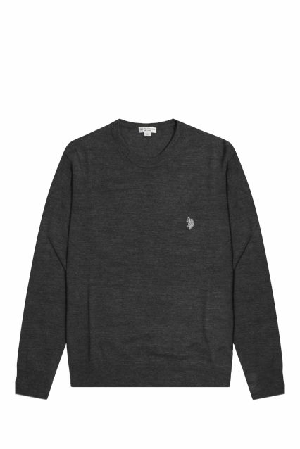 MAGLIA UOMO U.S.POLO VALT ANTRACITE