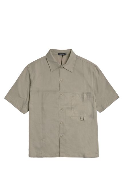 CAMICIA UOMO BLACK RAGS QUERY MILITARE