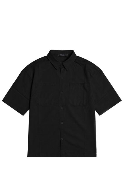 CAMICIA UOMO BLACK RAGS QUERY NERO