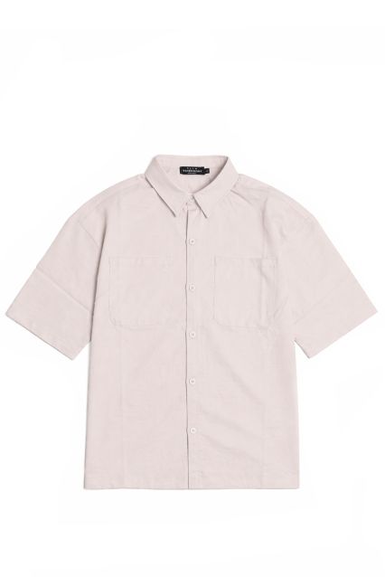 CAMICIA UOMO BLACK RAGS QUERY SABBIA