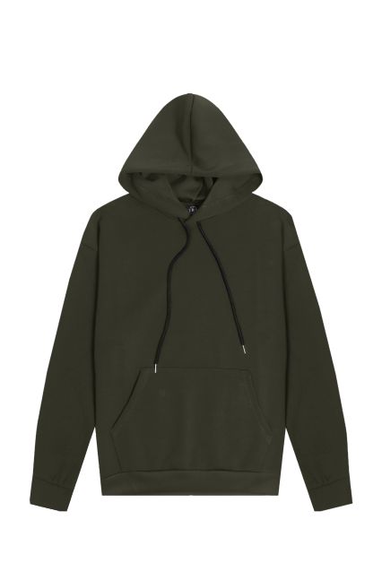 FELPA UOMO BLACK RAGS TEXAS VERDE