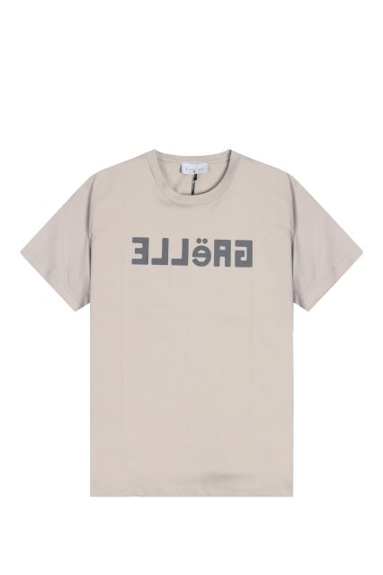 T-SHIRT UOMO GAELLE PARIS BEIGE