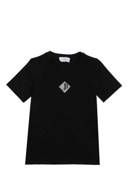 W T-SHIRT NERO-NE01