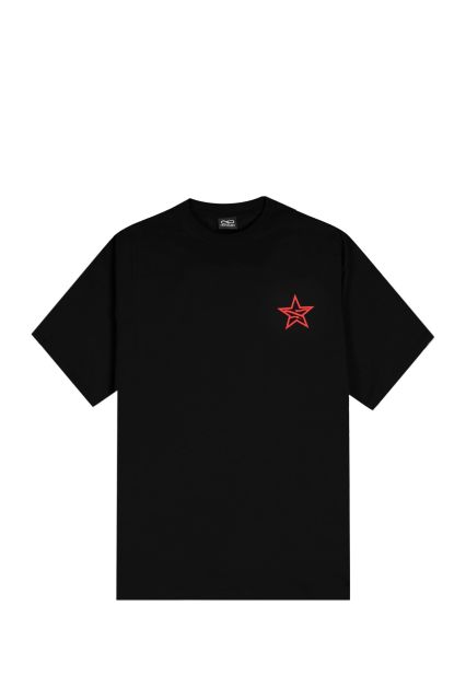 T-SHIRT UOMO PROPAGANDA DOMINO TEE NERO
