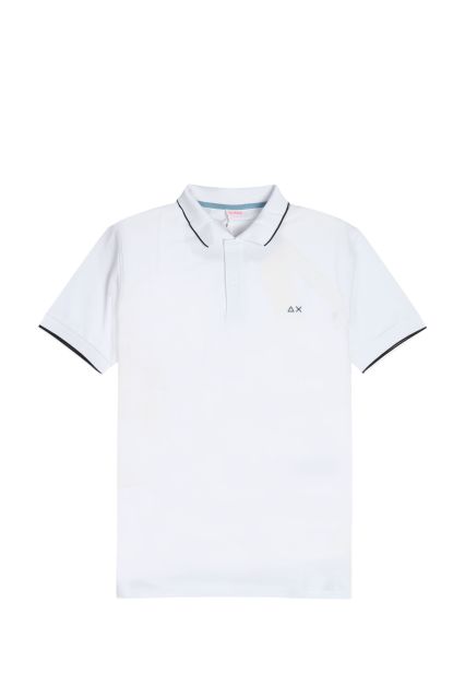 POLO UOMO SUN68 BIANCO-01
