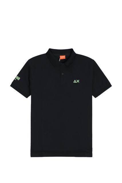 POLO UOMO SUN68 NAVY BLUE
