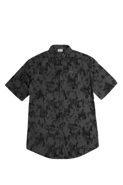 CAMICIA UOMO COLUMBIA RAPID RIVERS PRINTED A MANICA CORTA
