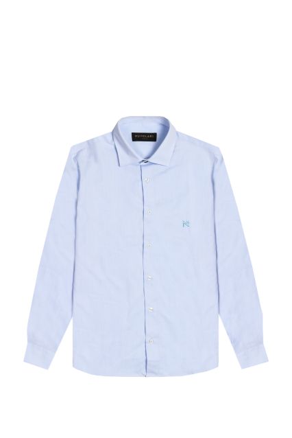 CAMICIA UOMO NUVOLARI S3 RALPH CELESTE