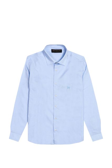 CAMICIA UOMO NUVOLARI S3 DG RALPH AZZURRO