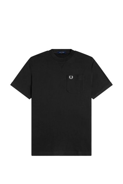 T-SHIRT UOMO FRED PERRY M2408 BLACK
