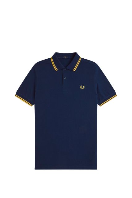 POLO UOMO FRED PERRY M3600P TNSBL/LMNBARLEY