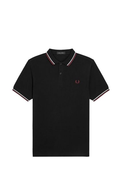 POLO UOMO FRED PERRY M3600P  BLACK
