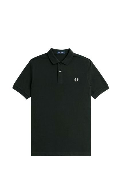 POLO UOMO FRED PERRY M6000 NIGHTGREEN/SNWHT