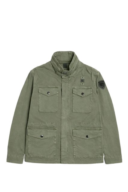 GIUBBOTTO UOMO BLAUER BLUB04119 ASHMONT DYED VERDE SALVIA