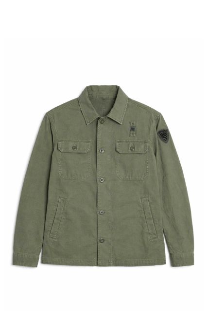 GIUBBOTTO UOMO BLAUER BLUC04118 GOODALE DYED VERDE SALVIA