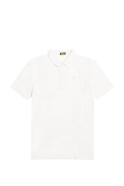 POLO UOMO BLAUER BLUT02298 ALBANS BIANCO