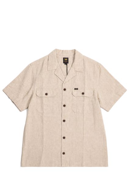 SS CAMP SHIRT BEIGE-BEIGE
