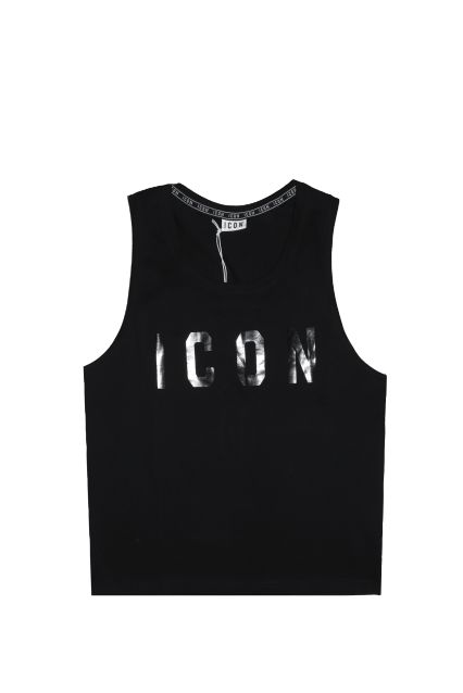 CANOTTA UOMO ICON NERA